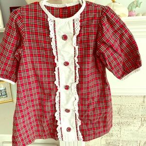 Xmas traditional Red Bean dress